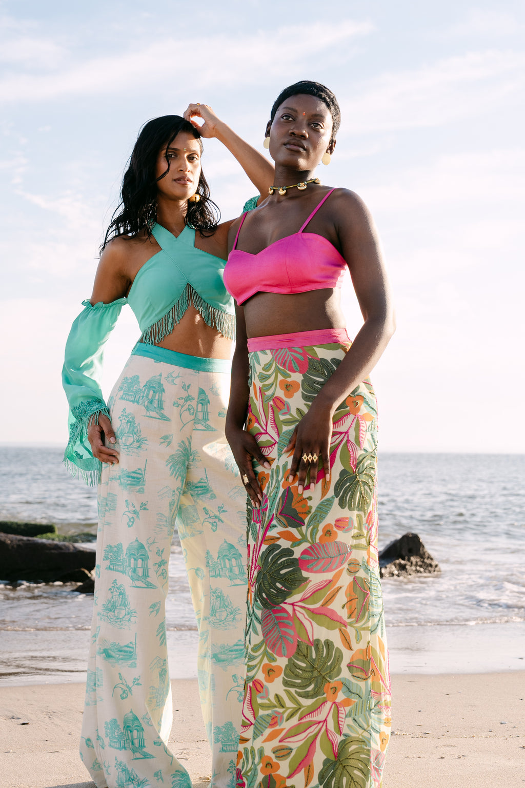 Esther Embroidered Maxi Skirt