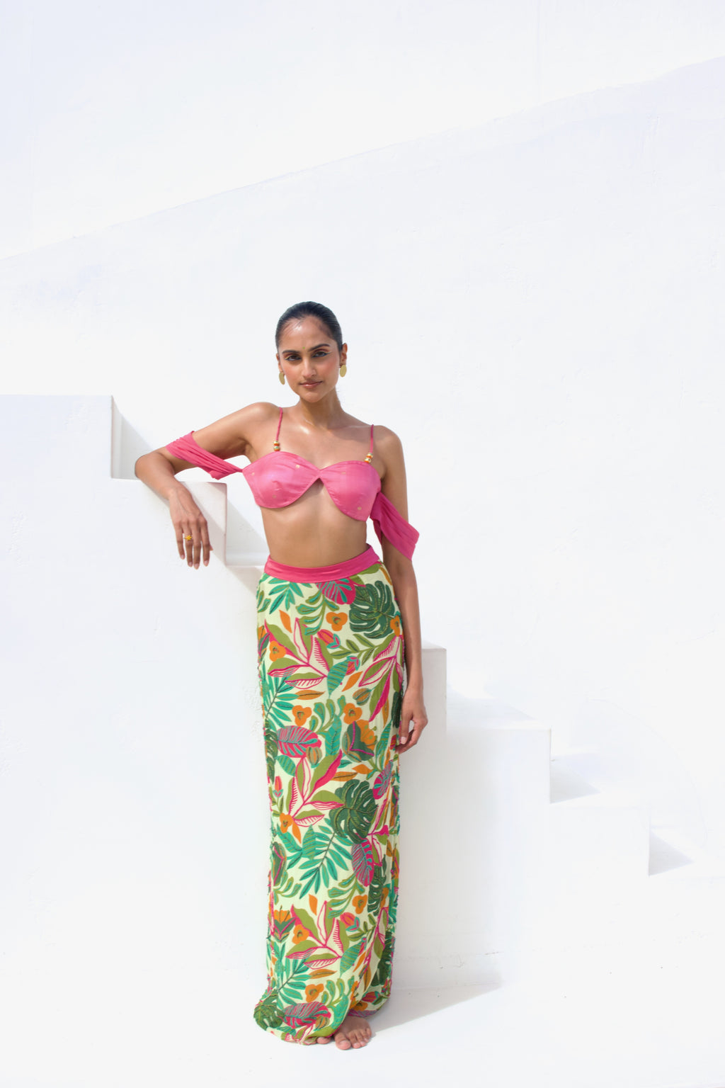 Esther Embroidered Maxi Skirt