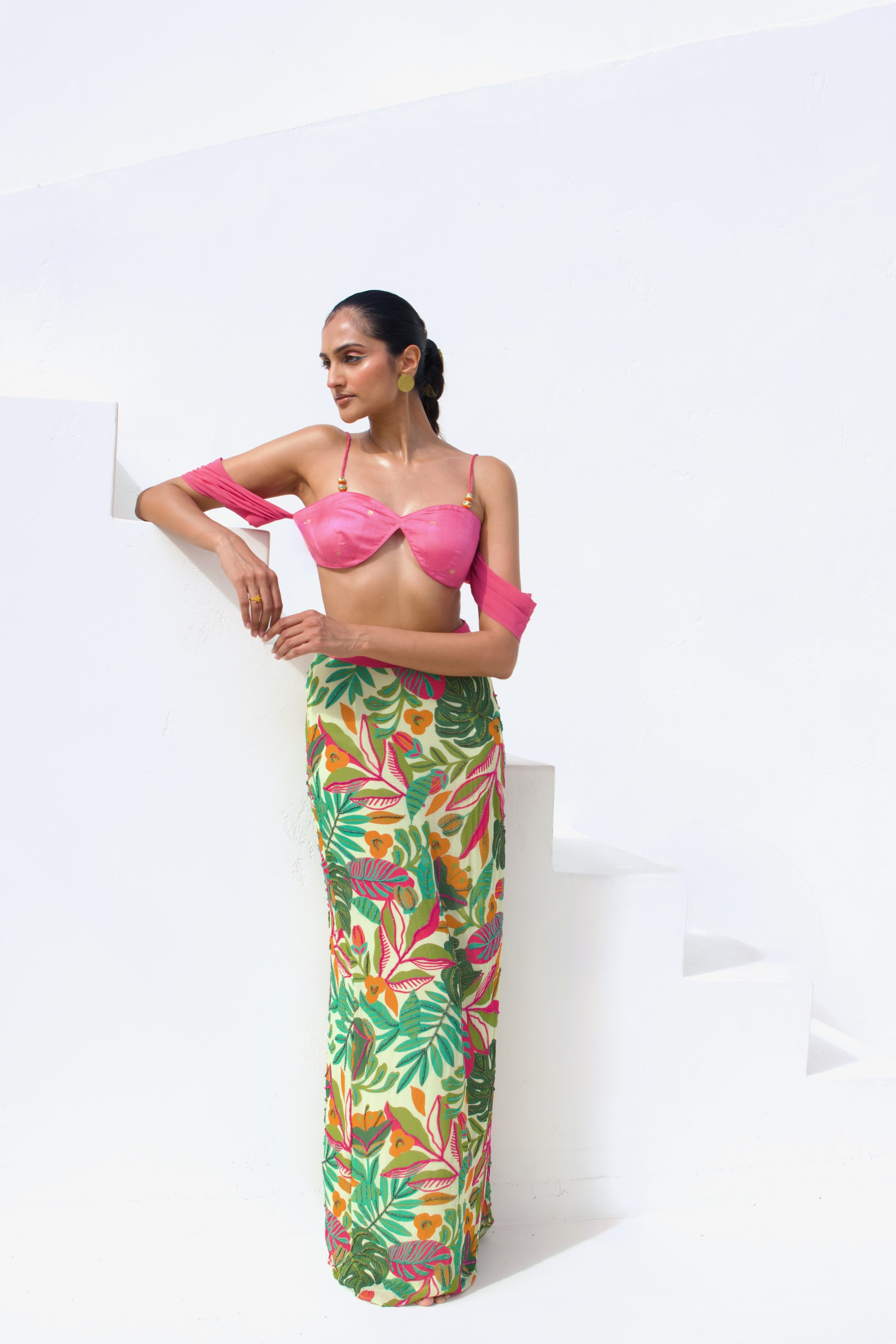 Esther Embroidered Maxi Skirt
