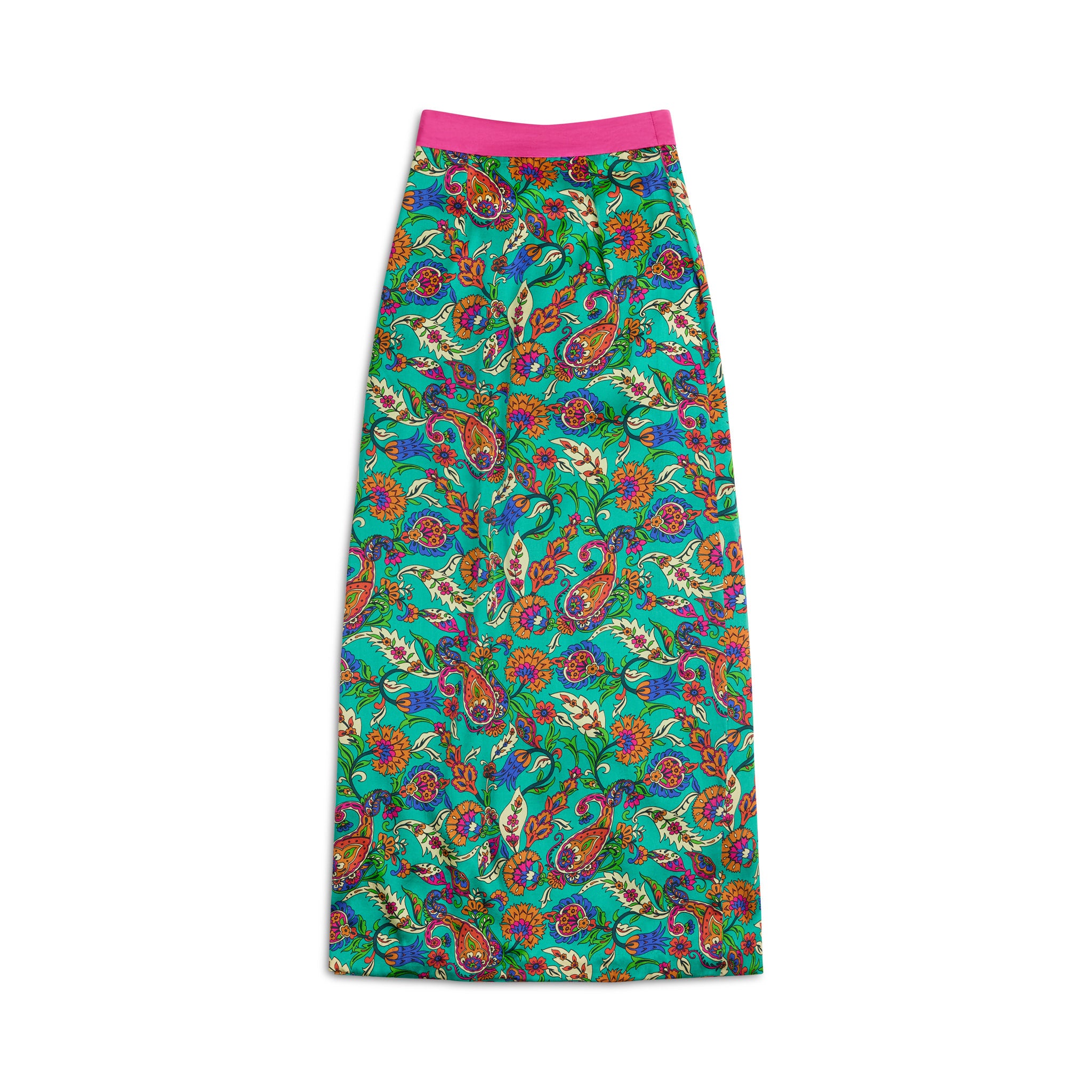 Namratha Pleated Banarasi Silk Skirt