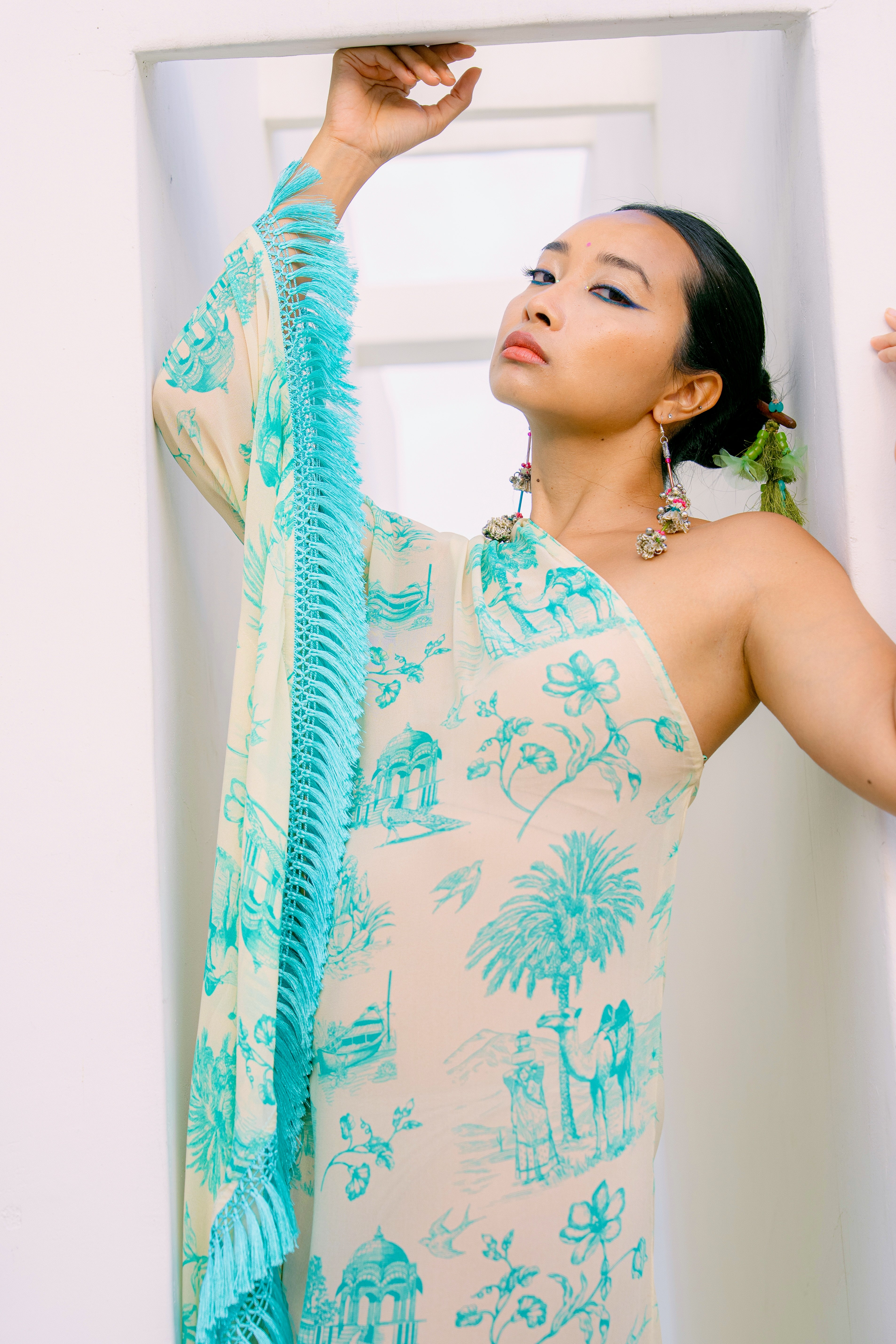 Daydreams One Shoulder Maxi Dress