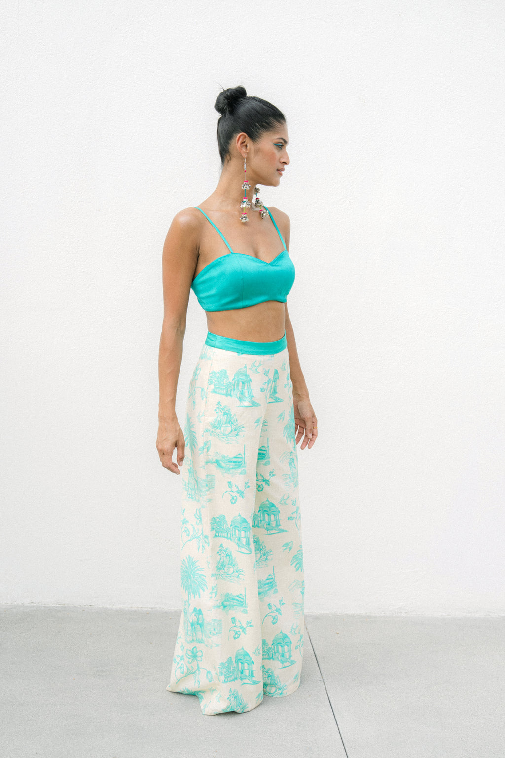 Narin Daydreams Wide Leg Ramie Pant