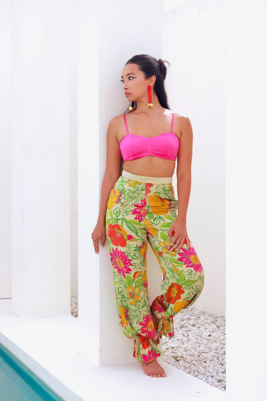 Neha Silk Satin Bra Top