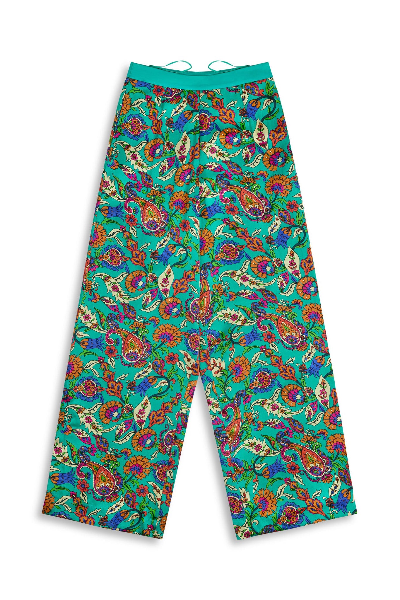 Namratha Printed Silk Pants