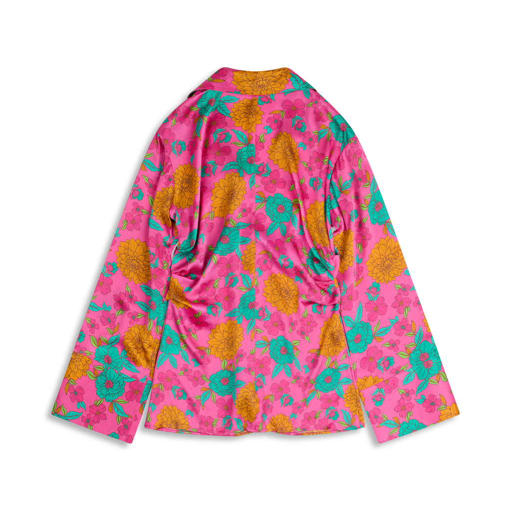 Bloom Silk Button Down